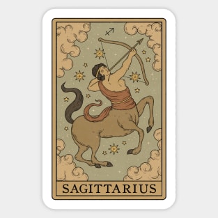 Sagittarius Card Sticker